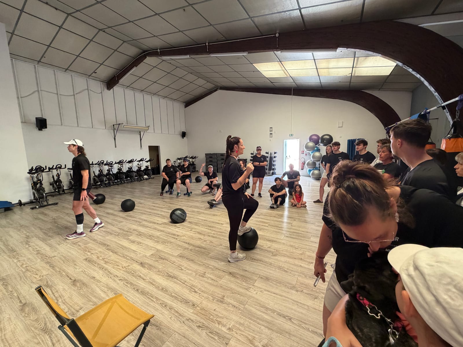 Bénévoles et staff mobilisés pour l'Avenir Fitness Cup à Langon