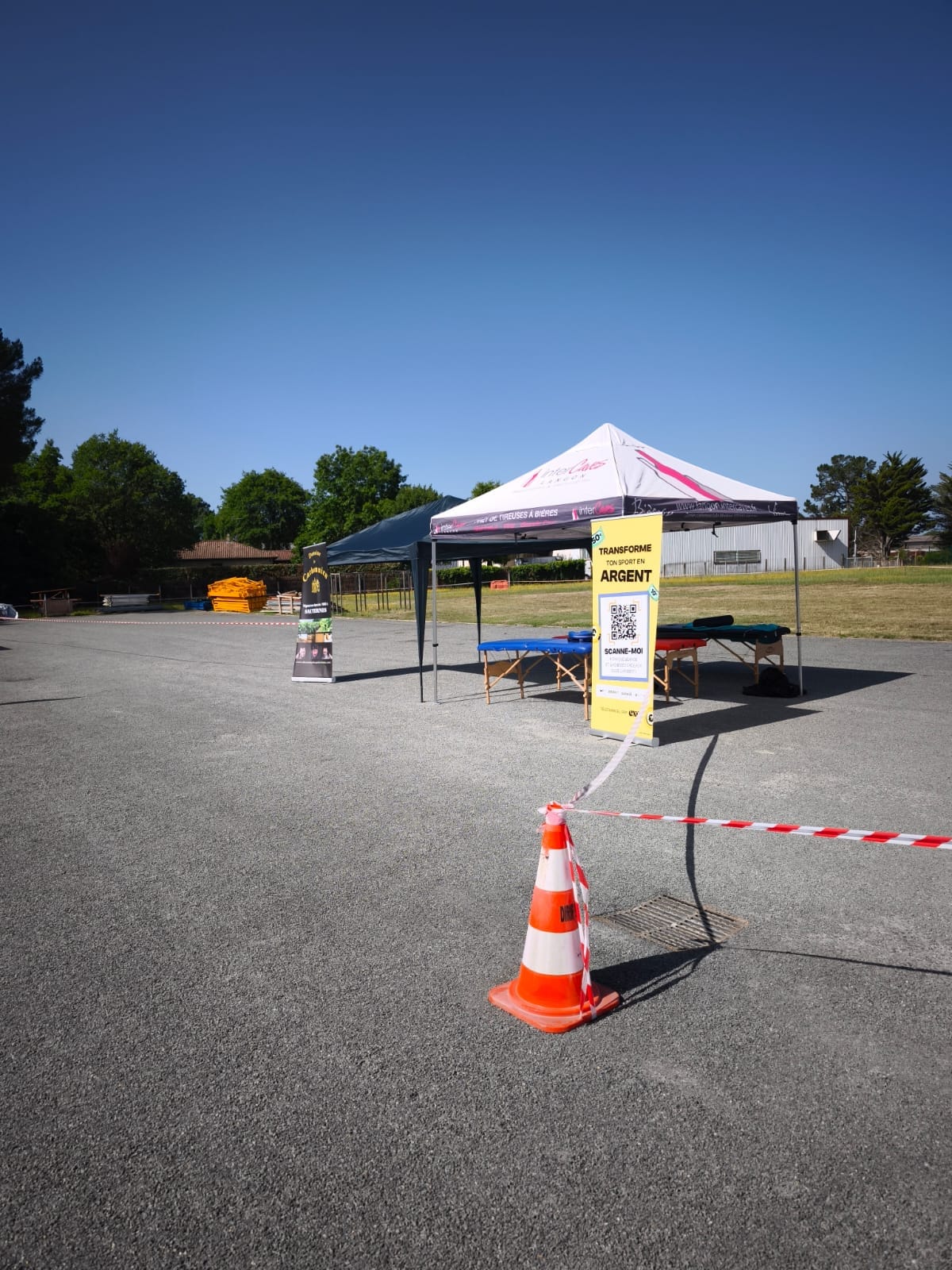 Course à pied en extérieur lors de l'Avenir Fitness Cup à Langon