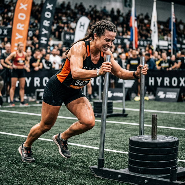 HYROX Sled Push