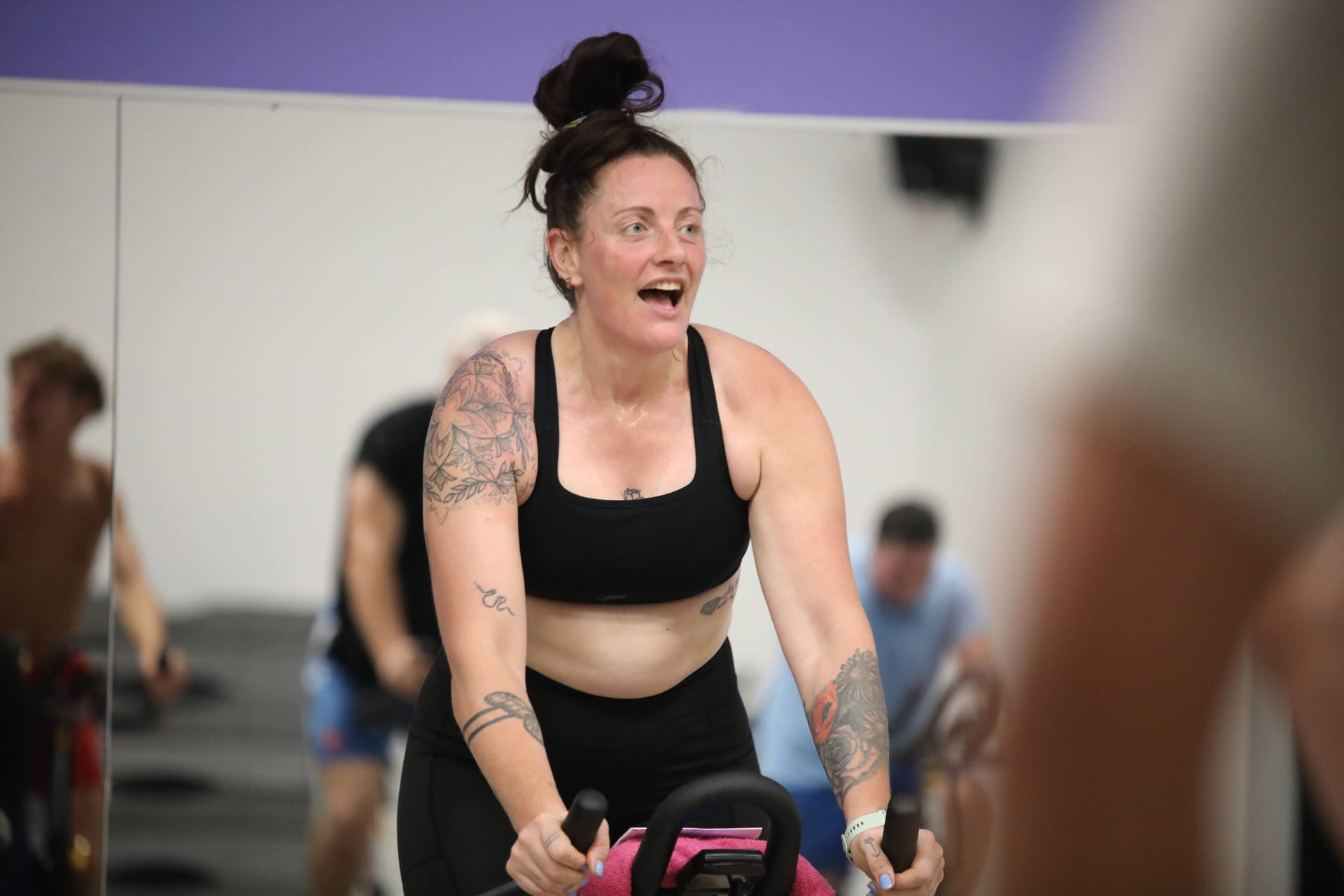 L'UA Cadillac Rugby à l'entraînement chez Avenir Fitness Langon — cross training et RPM