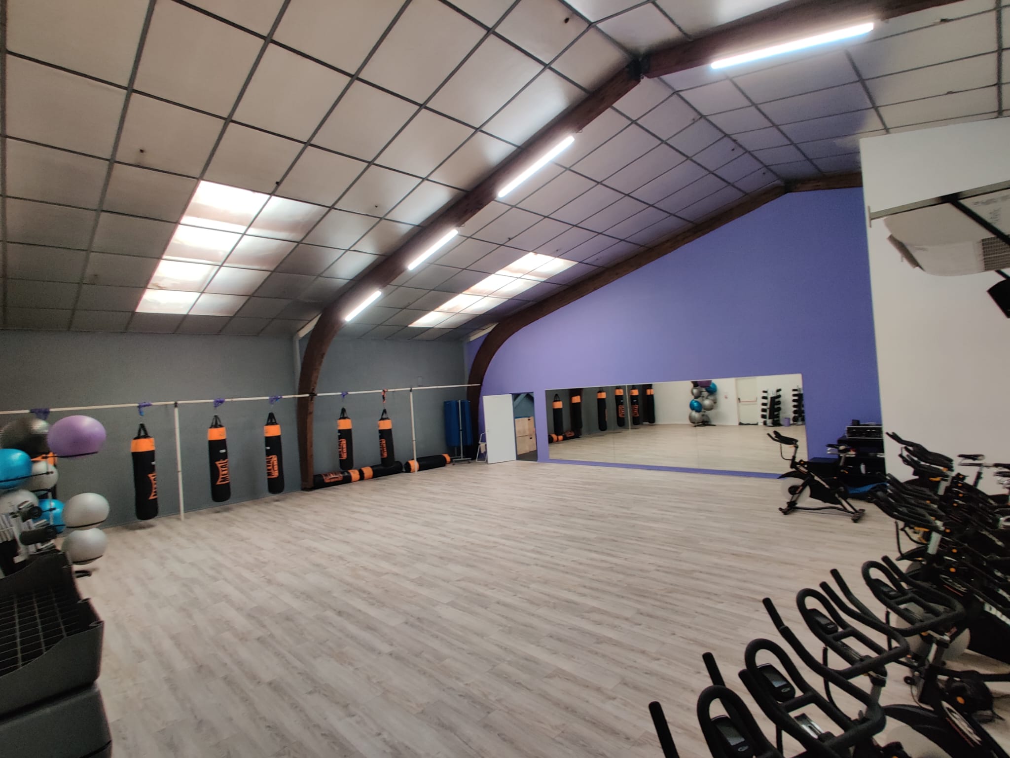 Espace cours collectifs à Avenir Fitness