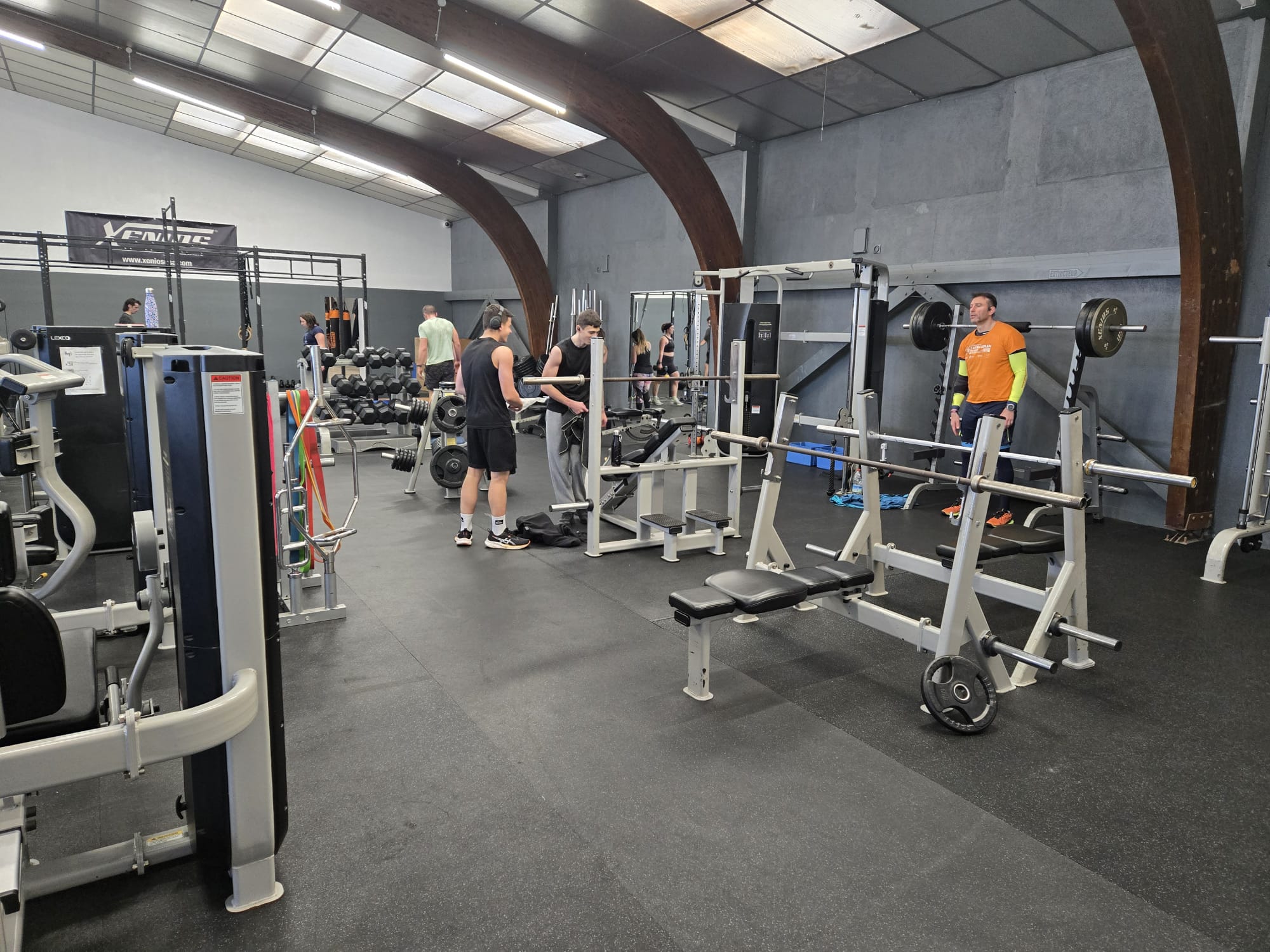 Espace musculation à Avenir Fitness
